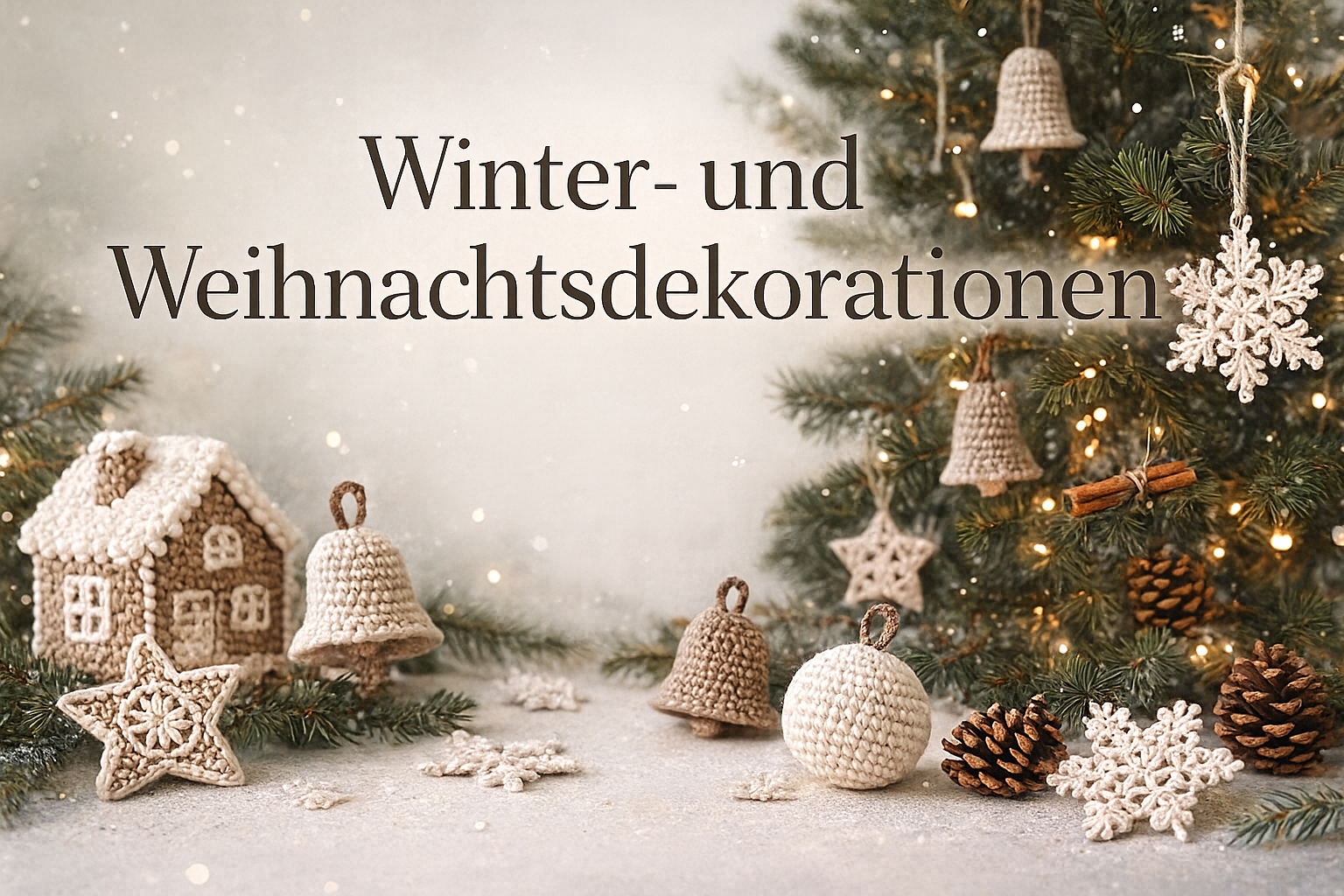 Winter- & Weihnachtsdekoration