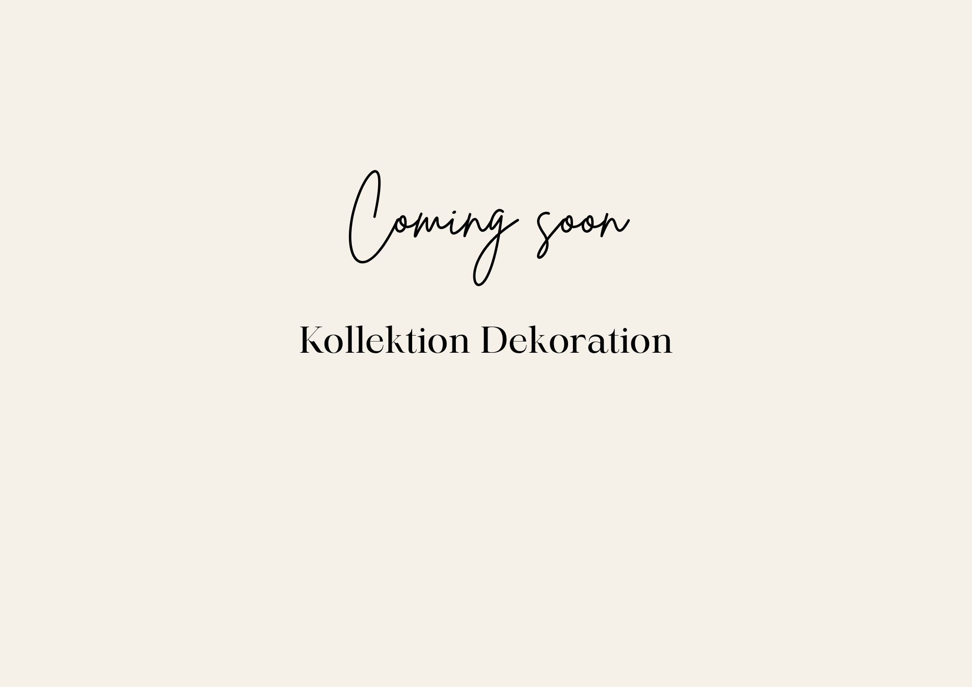 Dekorationen
