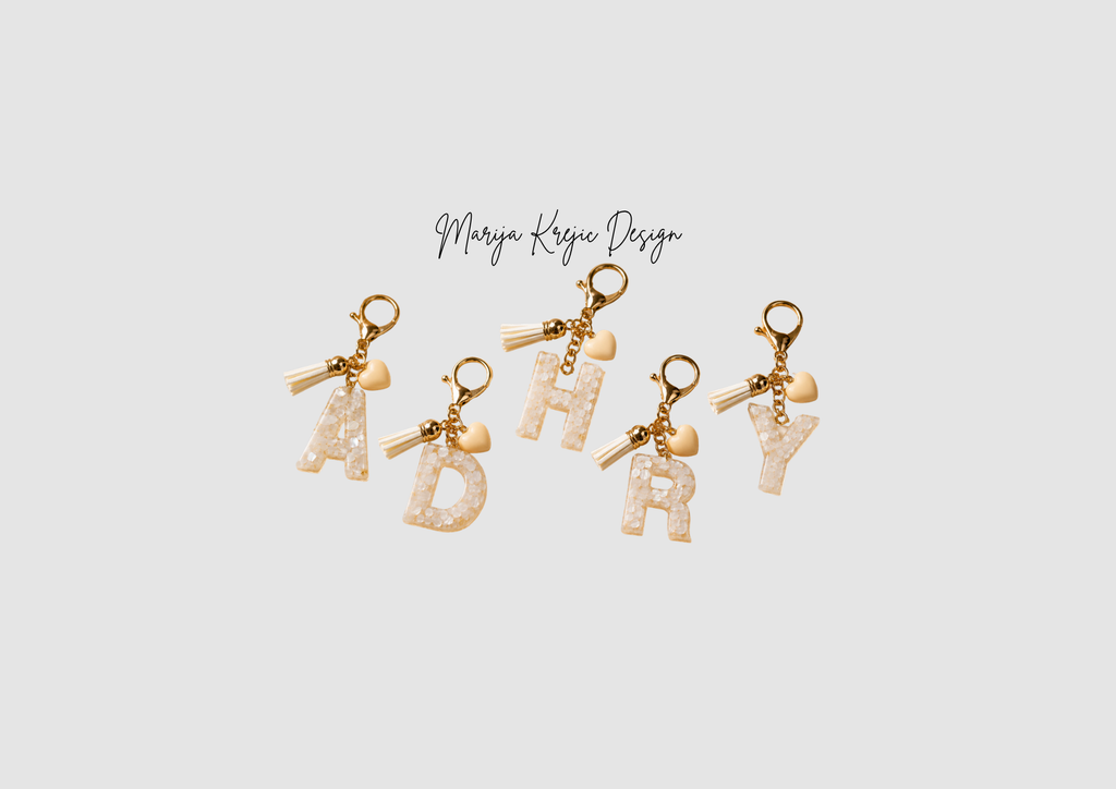 Taschenanhänger - Buchstabe