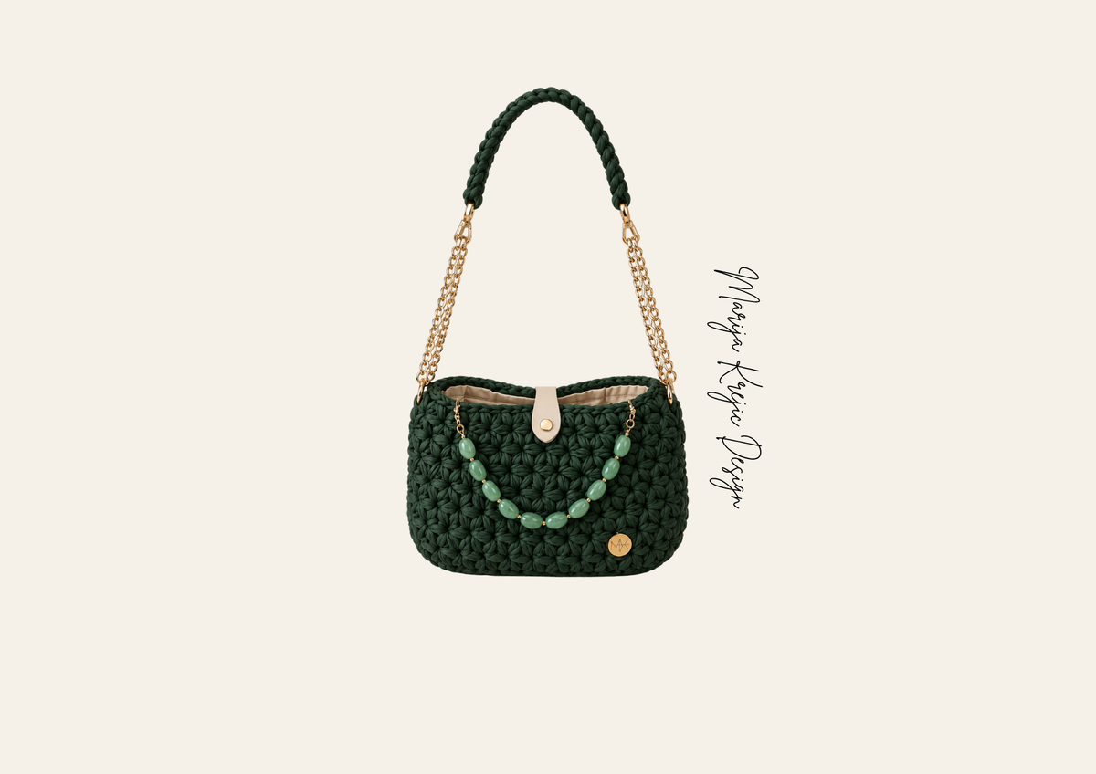 Tasche Jasminé – Dunkelgrün
