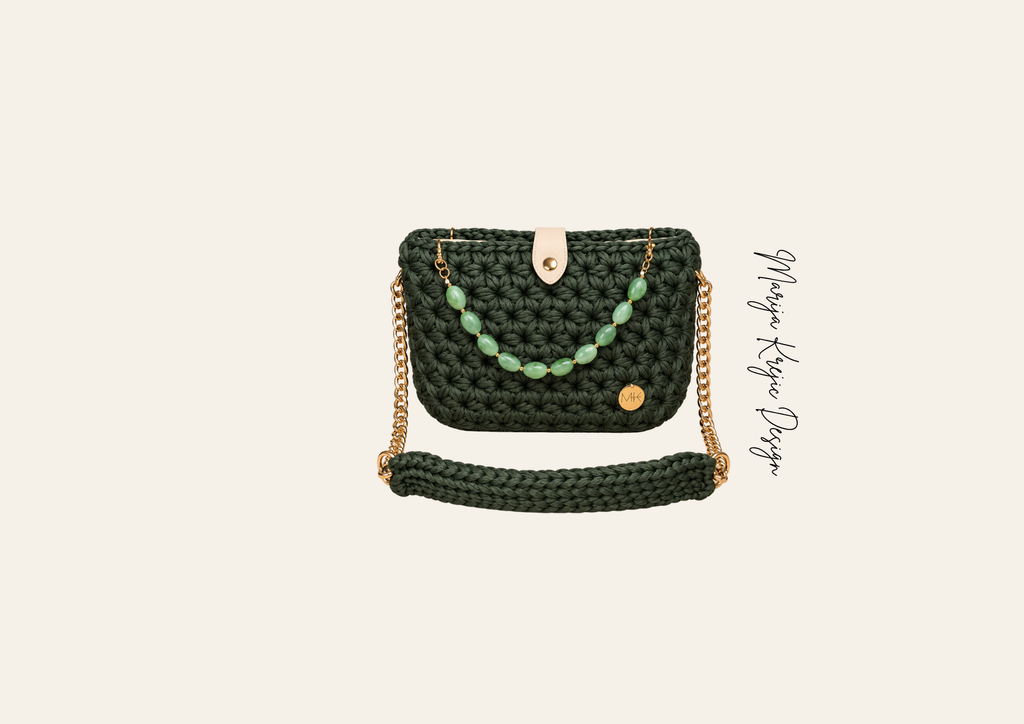 Tasche Jasminé – Dunkelgrün